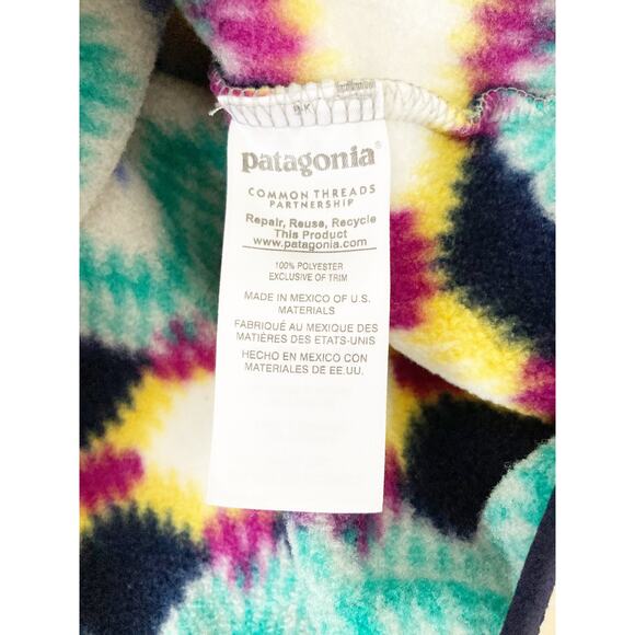 PATAGONIA Synchilla Snap-T Fleece Pullover Timber Twist RARE XS - Picture 7 of 10